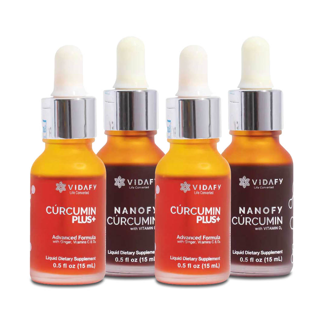 Vidafy Curcumin Plus NANOFY Curcumin Mixed Packs