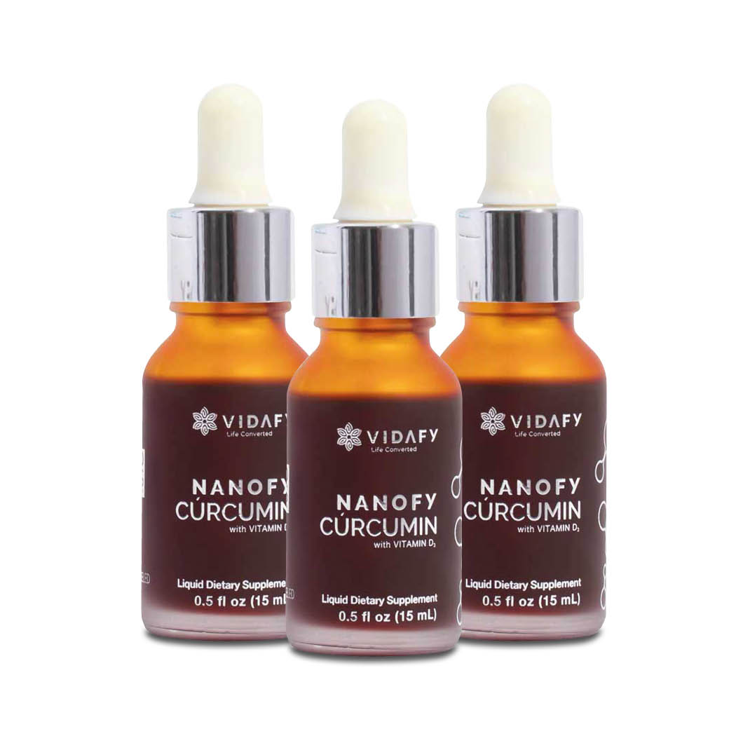 Vidafy NANOFY Curcumin 3-pack